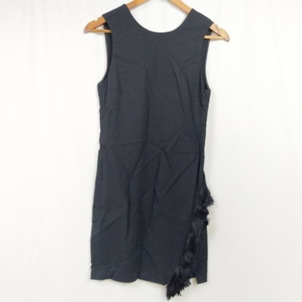 A.L.C. Lottman Fringe Viscose Blend Dress 2